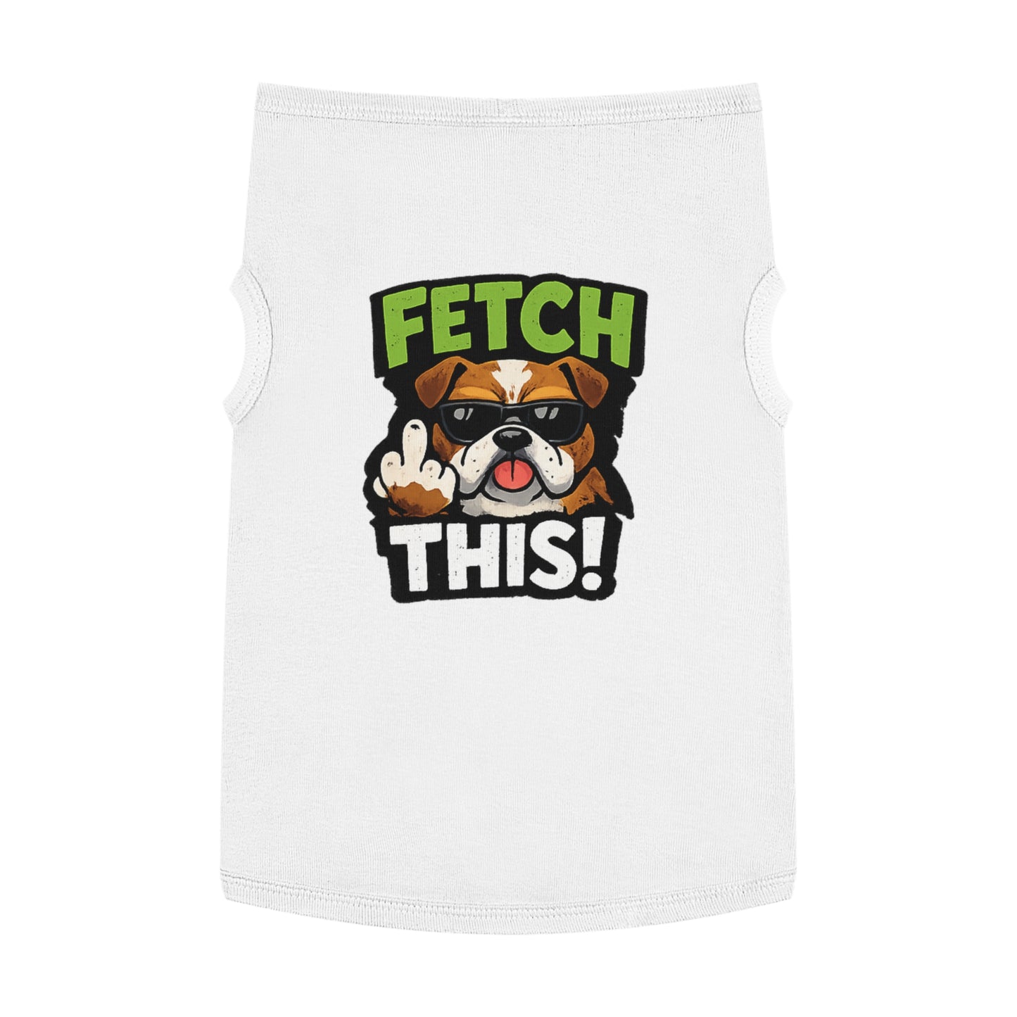 Fetch This! Middle Finger Dog Shirt by TOOLOUD