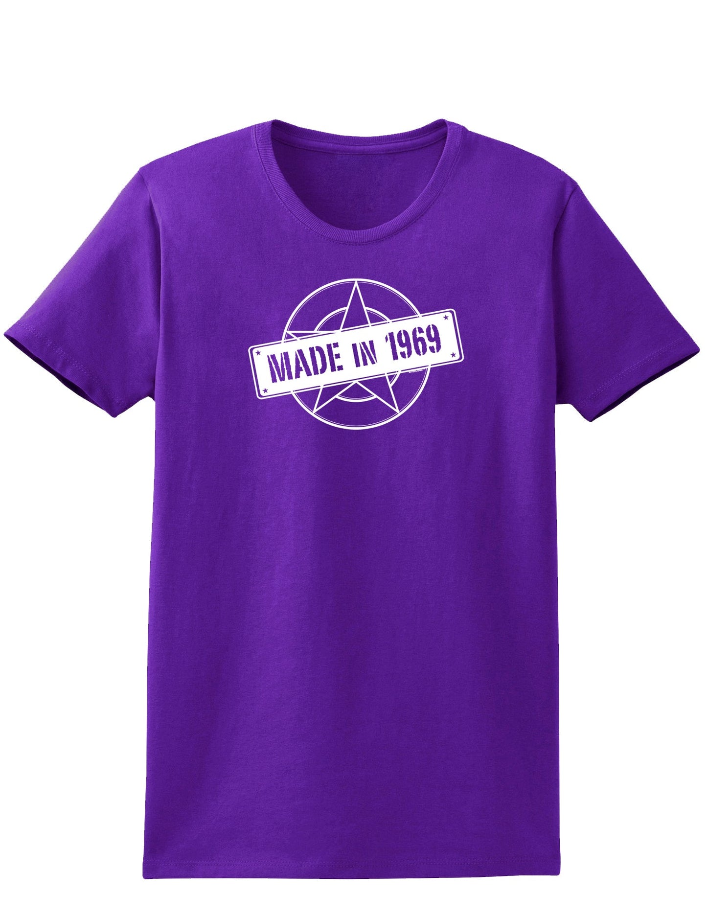 50th Birthday Gift Made in 19__ Womens Dark T-Shirt by TooLoud-TooLoud-Purple-X-Small-Davson Sales