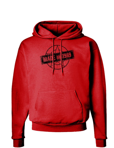 50th Birthday Gift Made in 19__ Hoodie Sweatshirt by TooLoud-Hoodie-TooLoud-Red-Small-Davson Sales