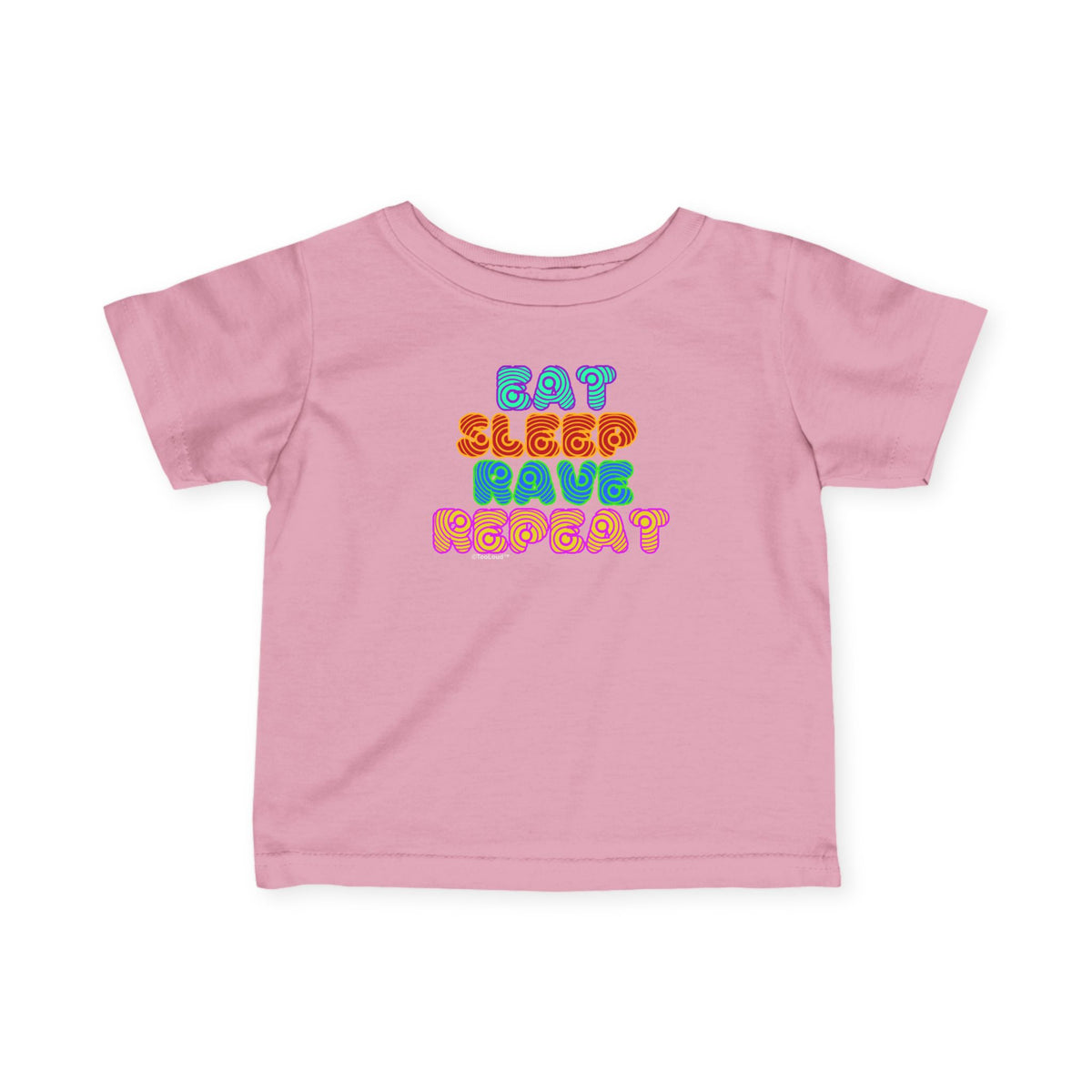 Eat Sleep Rave Repeat Hypnotic Infant T-Shirt by TOOLOUD