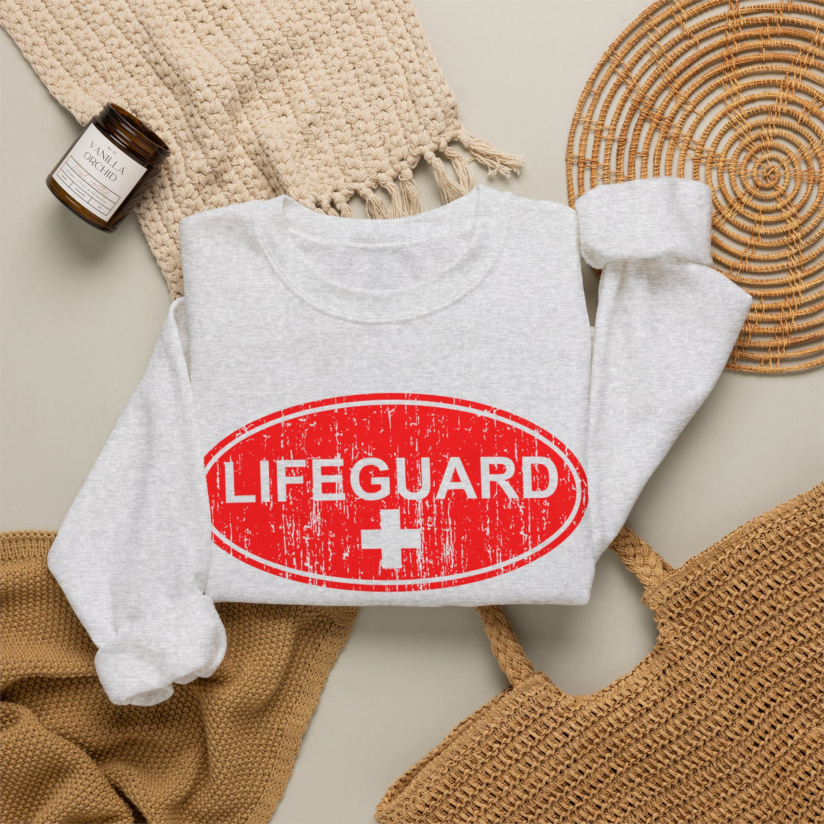 Lifeguard Adult Sweatshirt – Lifeguard by TOOLOUD