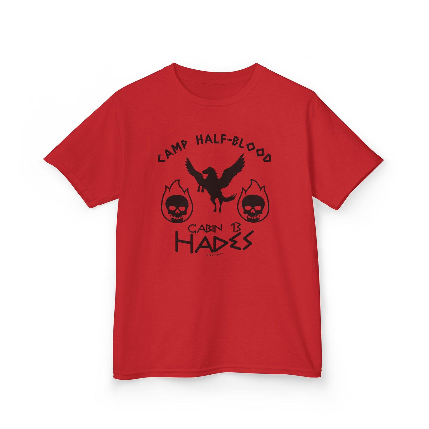 Cabin 13 Hades Half Blood Children’s T-Shirt by TOOLOUD