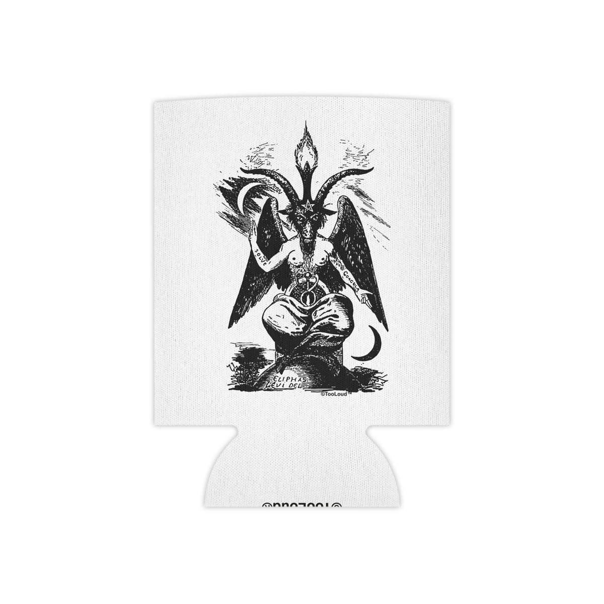 Baphomet Illustration Can/Bottle Insulator Cooler – 2 Sizes by TOOLOUD