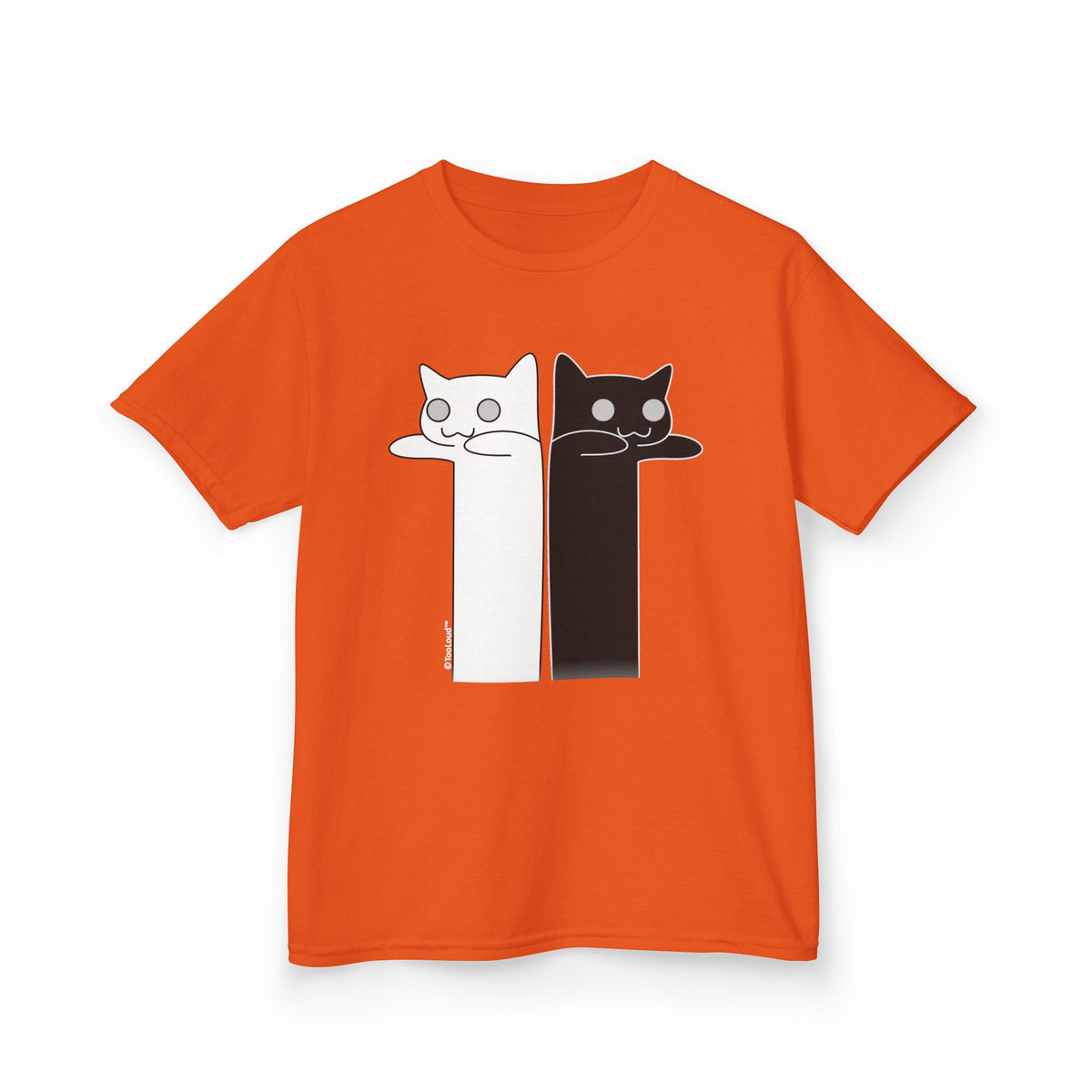 Longcat and Tacgnol – Internet Humor Children's Dark T-Shirt by TOOLOUD
