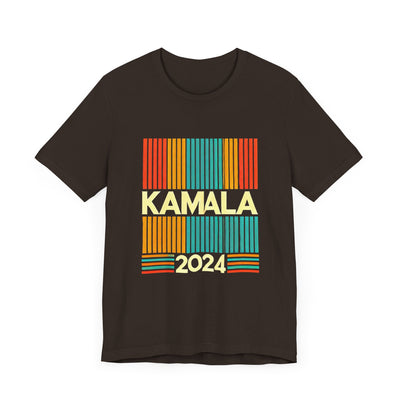 Kamala Harris 2024 President Unisex Ringspun Cotton Jersey Short Sleeve Tee