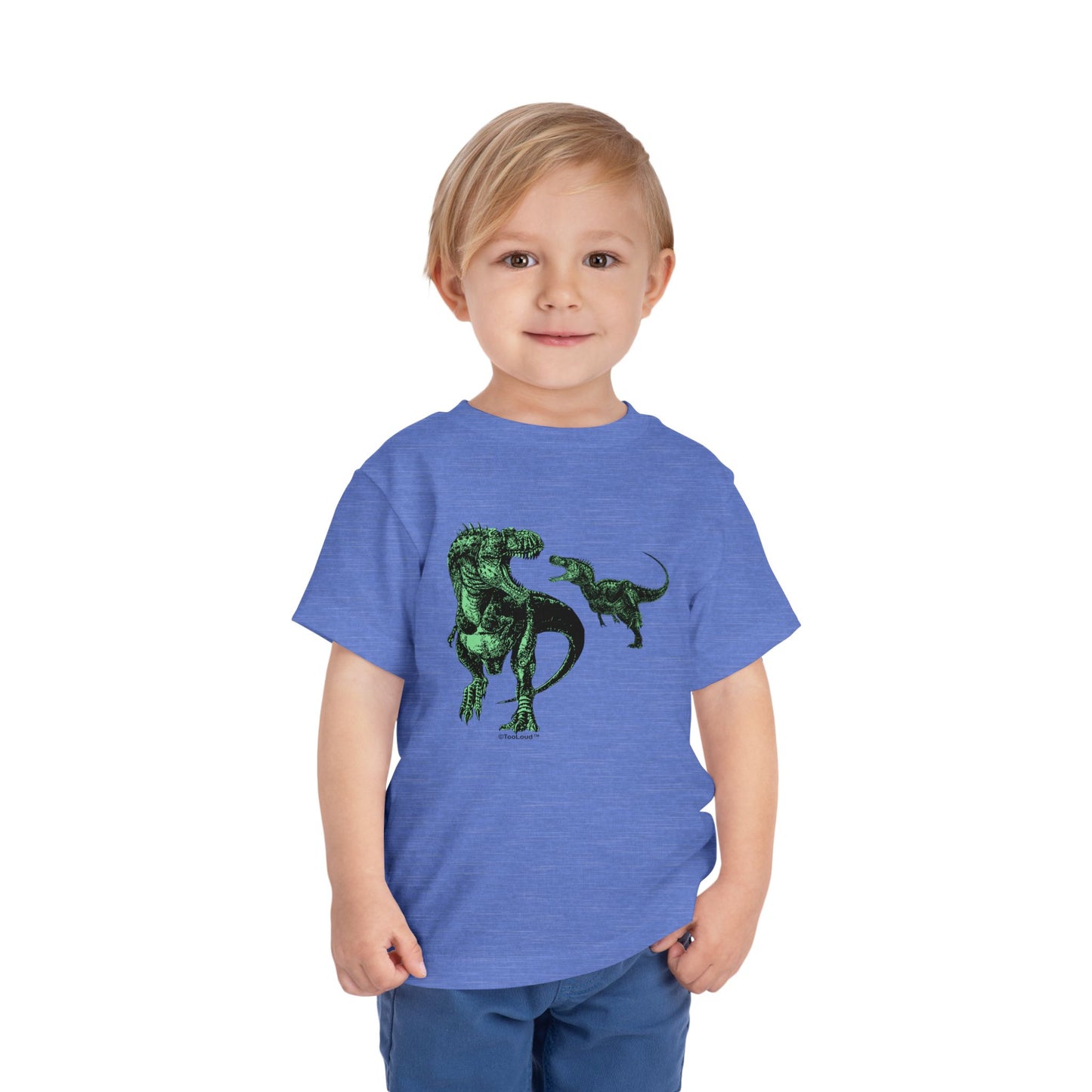 Jurassic Dinosaur Design 1 Toddler T-Shirt by TOOLOUD
