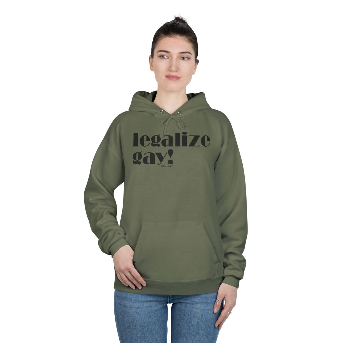 Legalize Gay – Adult Pullover Hoodie Sweatshirt by TOOLOUD