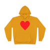 TOOLOUD Big Red Heart Valentine's Day Hoodie Sweatshirt – Romantic & Cozy Gift