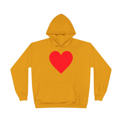 TOOLOUD Big Red Heart Valentine's Day Hoodie Sweatshirt – Romantic & Cozy Gift