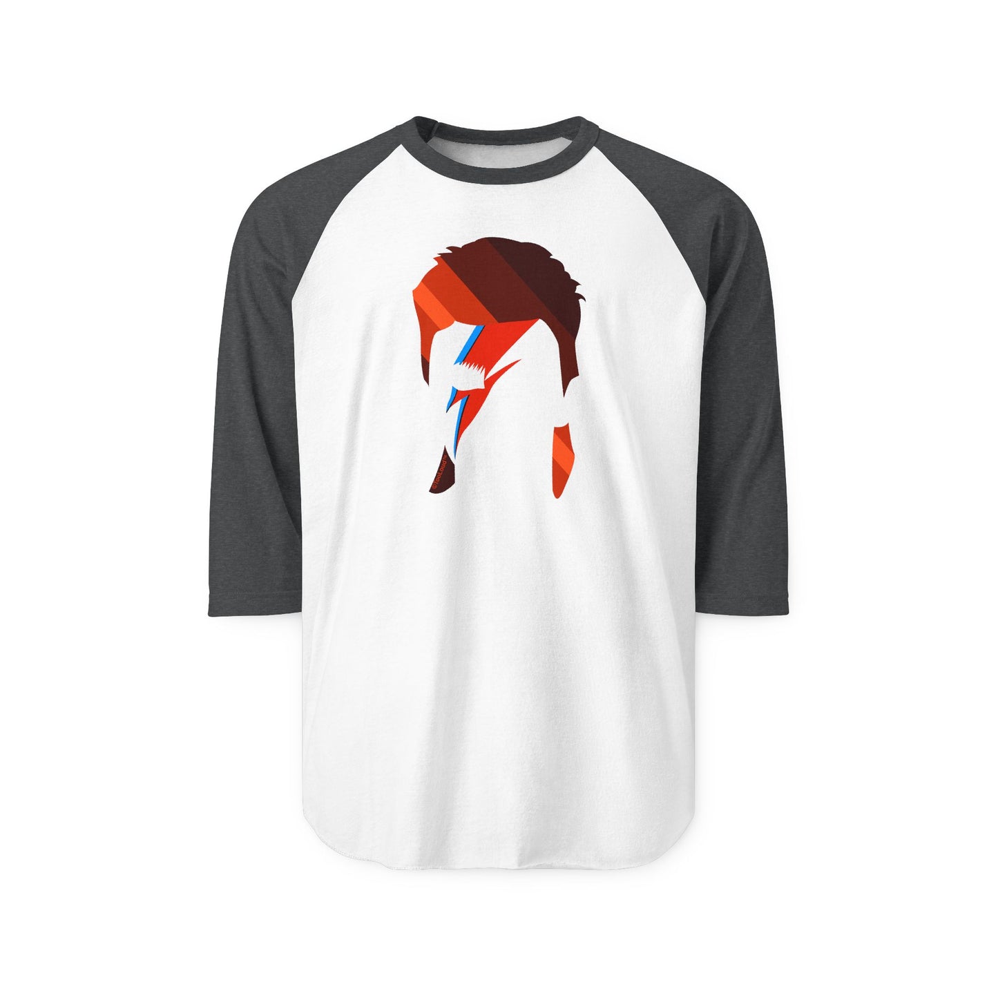 Star Man Adult Raglan T-Shirt 3/4 Sleeve by TOOLOUD