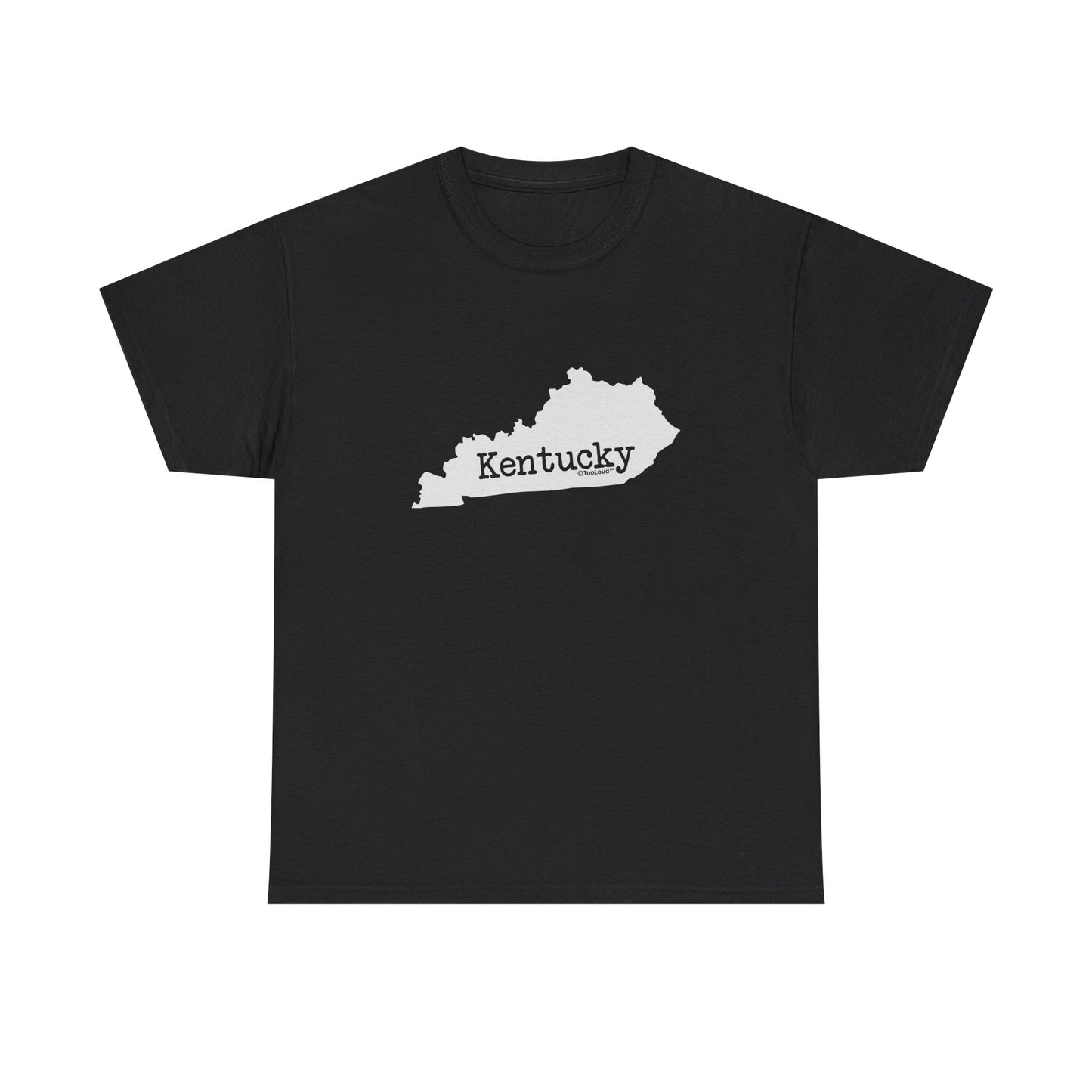 Kentucky – United States Shape Adult Dark T-Shirt by TOOLOUD