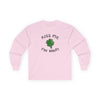 Kiss Me I'm Irish Unisex Long Sleeve Shirt by TOOLOUD