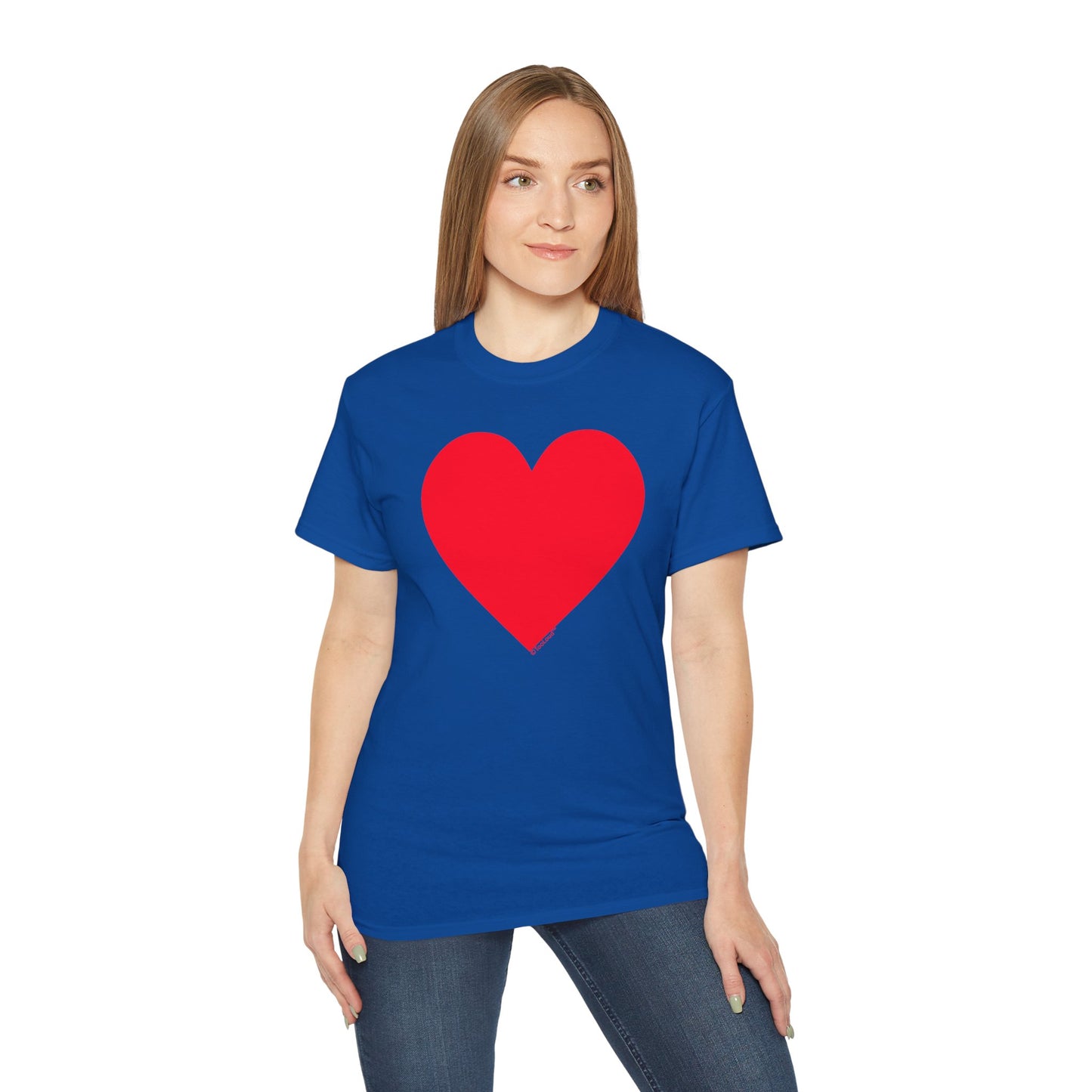 Big Red Heart Valentine's Day Women's T-Shirt by TOOLOUD