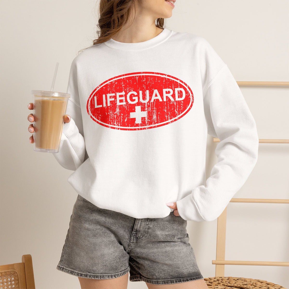 Lifeguard Adult Sweatshirt – Lifeguard by TOOLOUD
