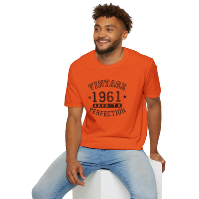 Customized Retro Birth Year Worn-In Unisex Tee for Adults – Exclusively by TooLoud