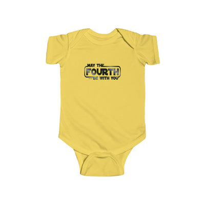 TOOLOUD May The Fourth Be With You Baby Romper Bodysuit