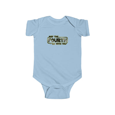 TOOLOUD May The Fourth Be With You Baby Romper Bodysuit