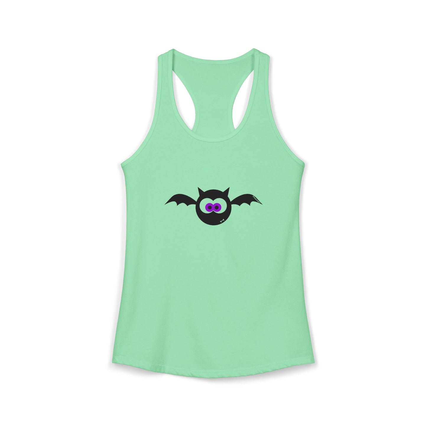 Vampire Bat Halloween Women's Racerback Tank Top by TOOLOUD