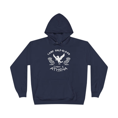 TOOLOUD Camp Half-Blood Cabin 6 Athena Dark Hoodie Sweatshirt