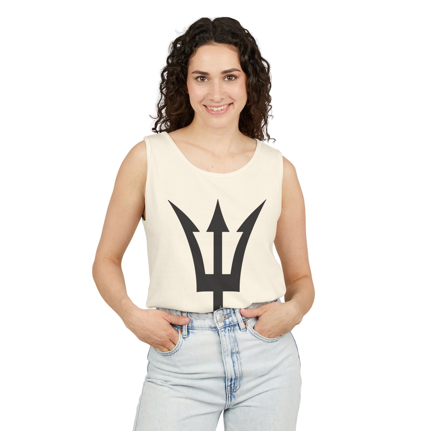 Trident of Poseidon Unisex Loose Tank Top by TOOLOUD