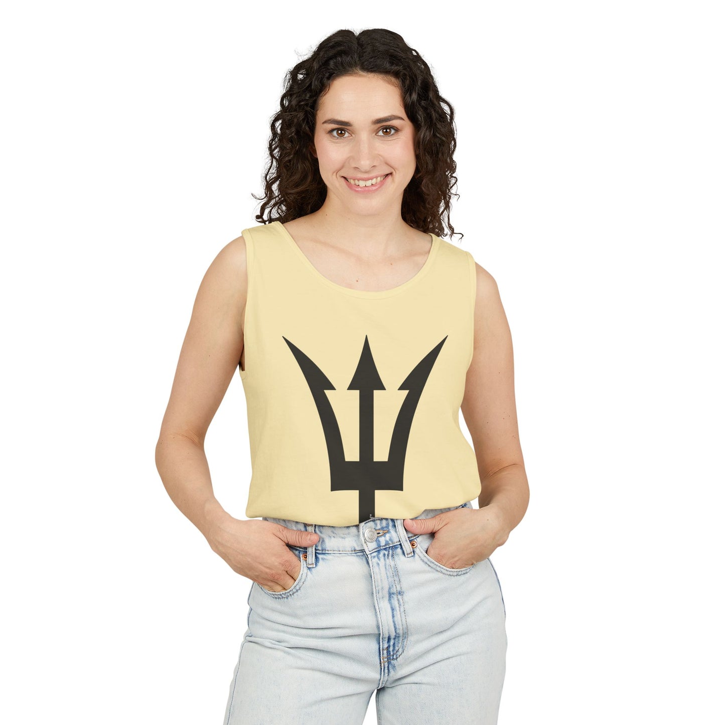 Trident of Poseidon Unisex Loose Tank Top by TOOLOUD
