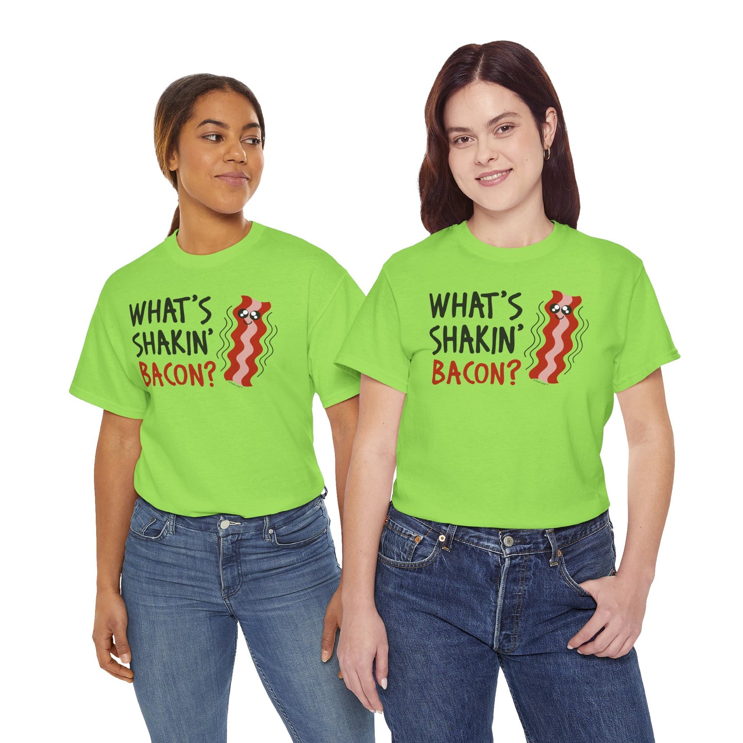 What’s Shakin’ Bacon – Premium Adult T-Shirt by TOOLOUD