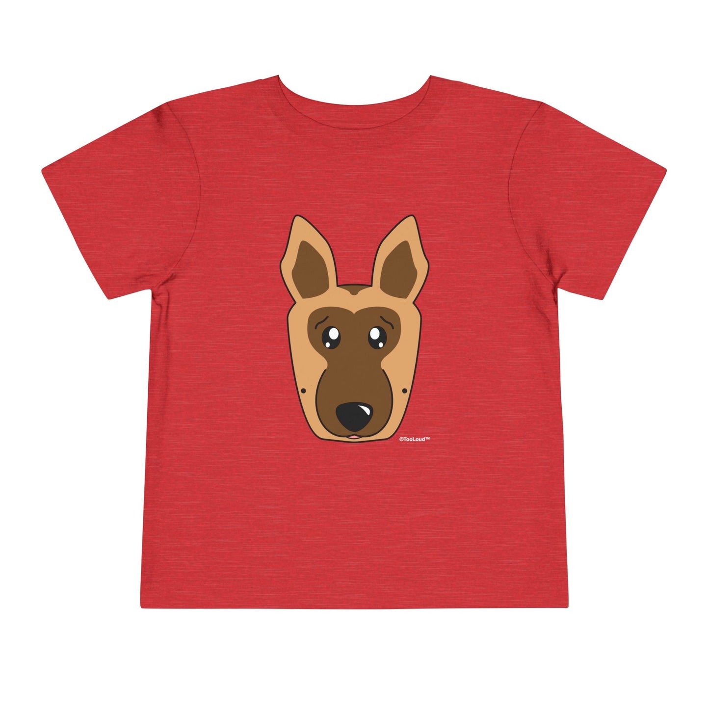 Cute German Shepherd Dog Toddler T-Shirt by TOOLOUD