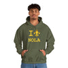 TooLoud I Love NOLA Fleur de Lis Unisex Hoodie Sweatshirt