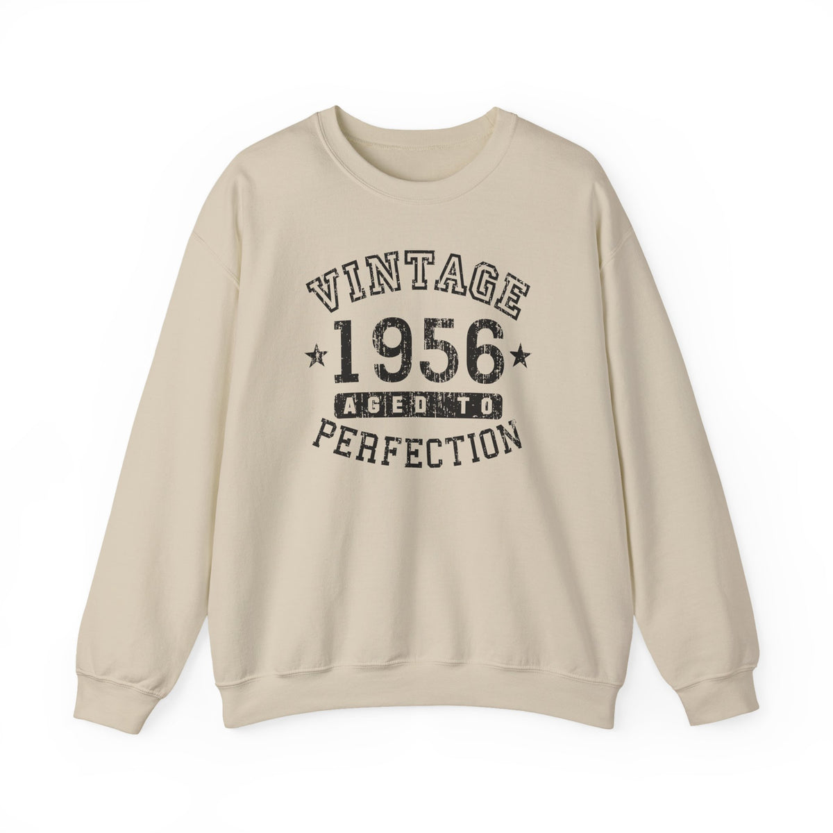 1956 – Vintage Birth Year Adult Sweatshirt by TOOLOUD
