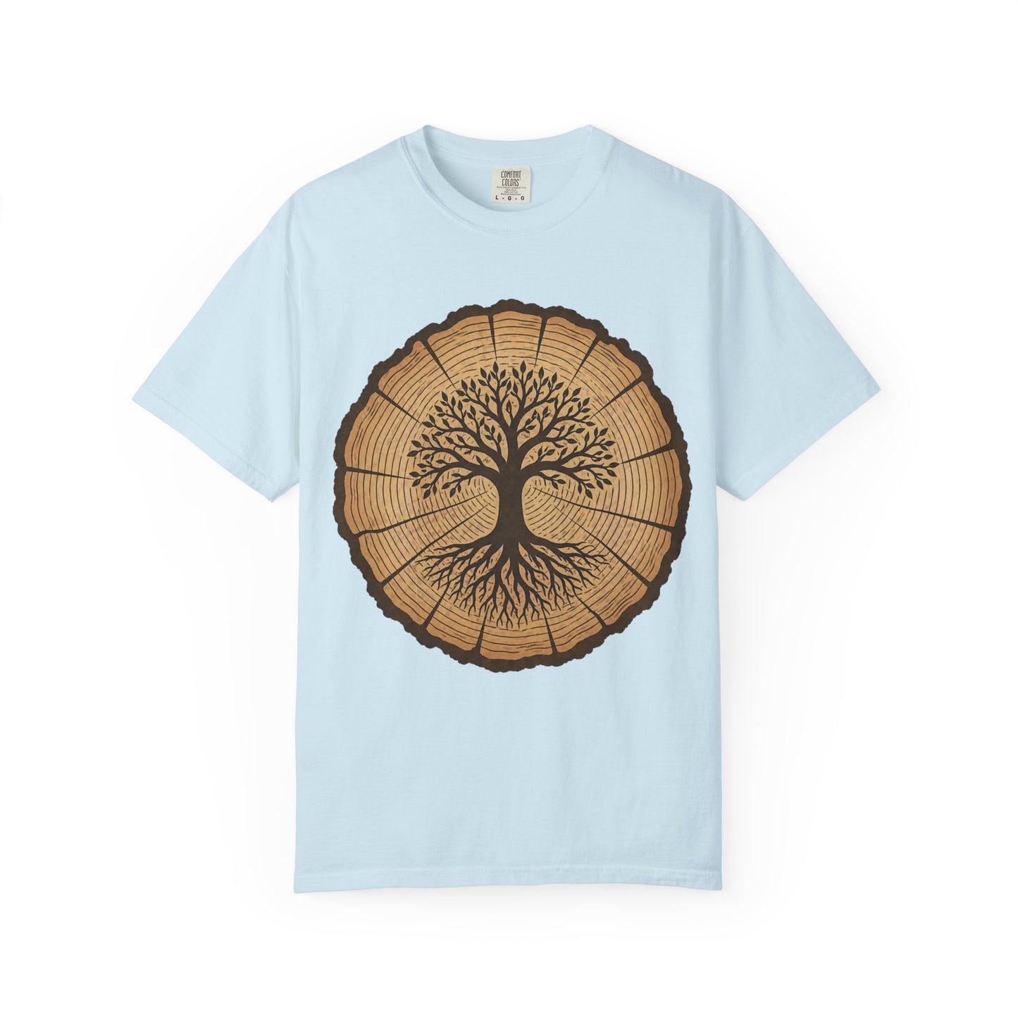 Tree Stump of Life – Unisex Garment-Dyed Adult T-Shirt