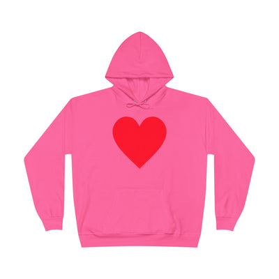 TOOLOUD Big Red Heart Valentine's Day Hoodie Sweatshirt – Romantic & Cozy Gift