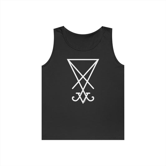 Sigil of Lucifer – Seal of Satan Dark Adult Loose Tank Top by TOOLOUD