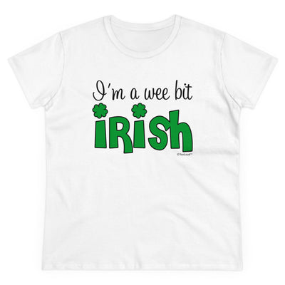 TooLoud I'm A Wee Bit Irish Women's T-Shirt