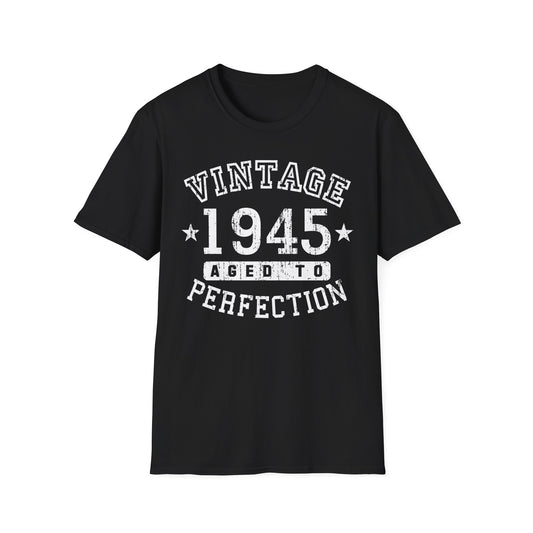 Vintage Birth Year 1945 – Women's Dark Color T-Shirt by TOOLOUD