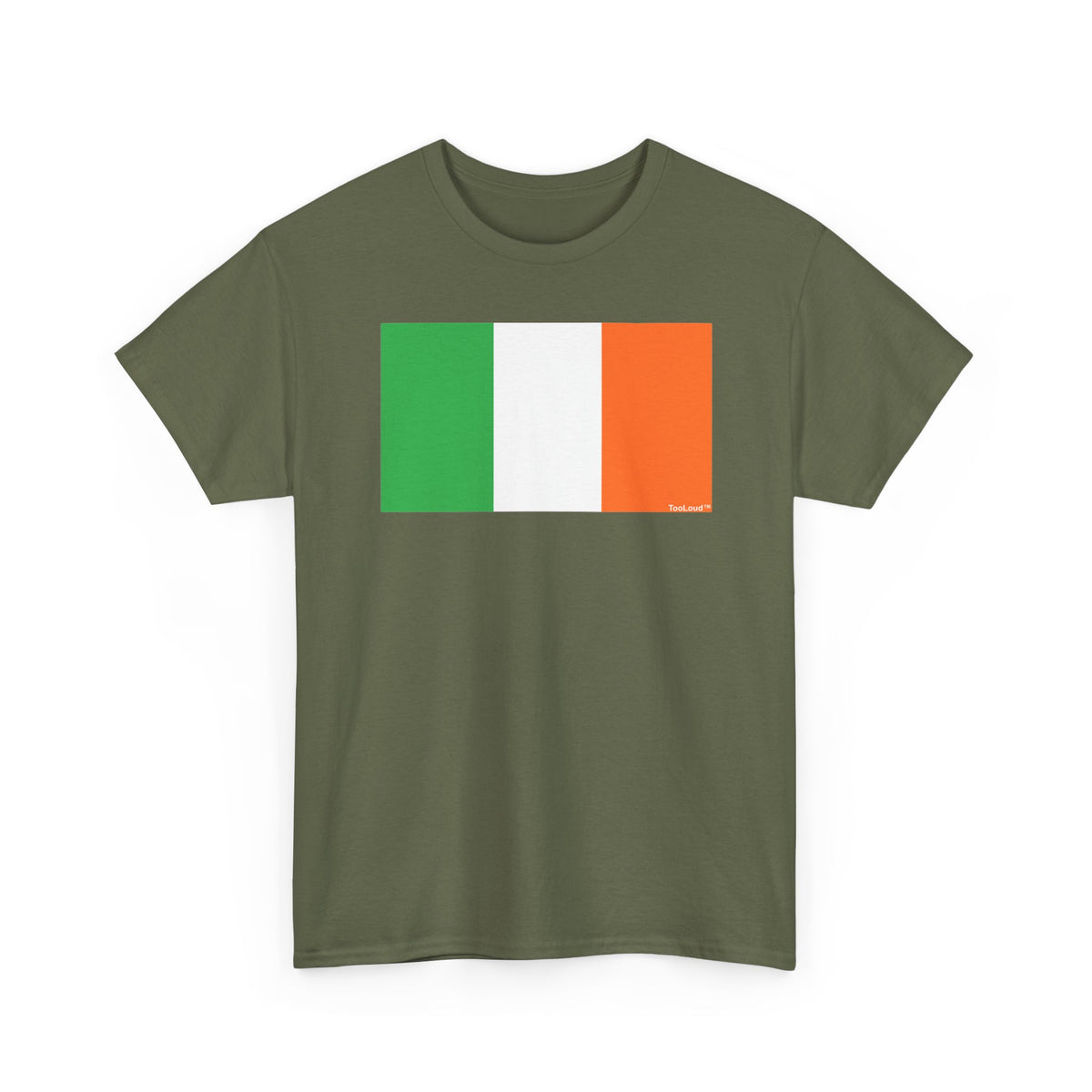Irish Flag – Flag of Ireland Adult Dark T-Shirt by TOOLOUD