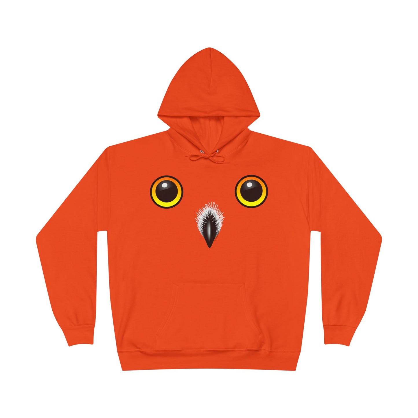 Cute Snowy Owl Face Hoodie Pullover Sweatshirt by TOOLOUD™