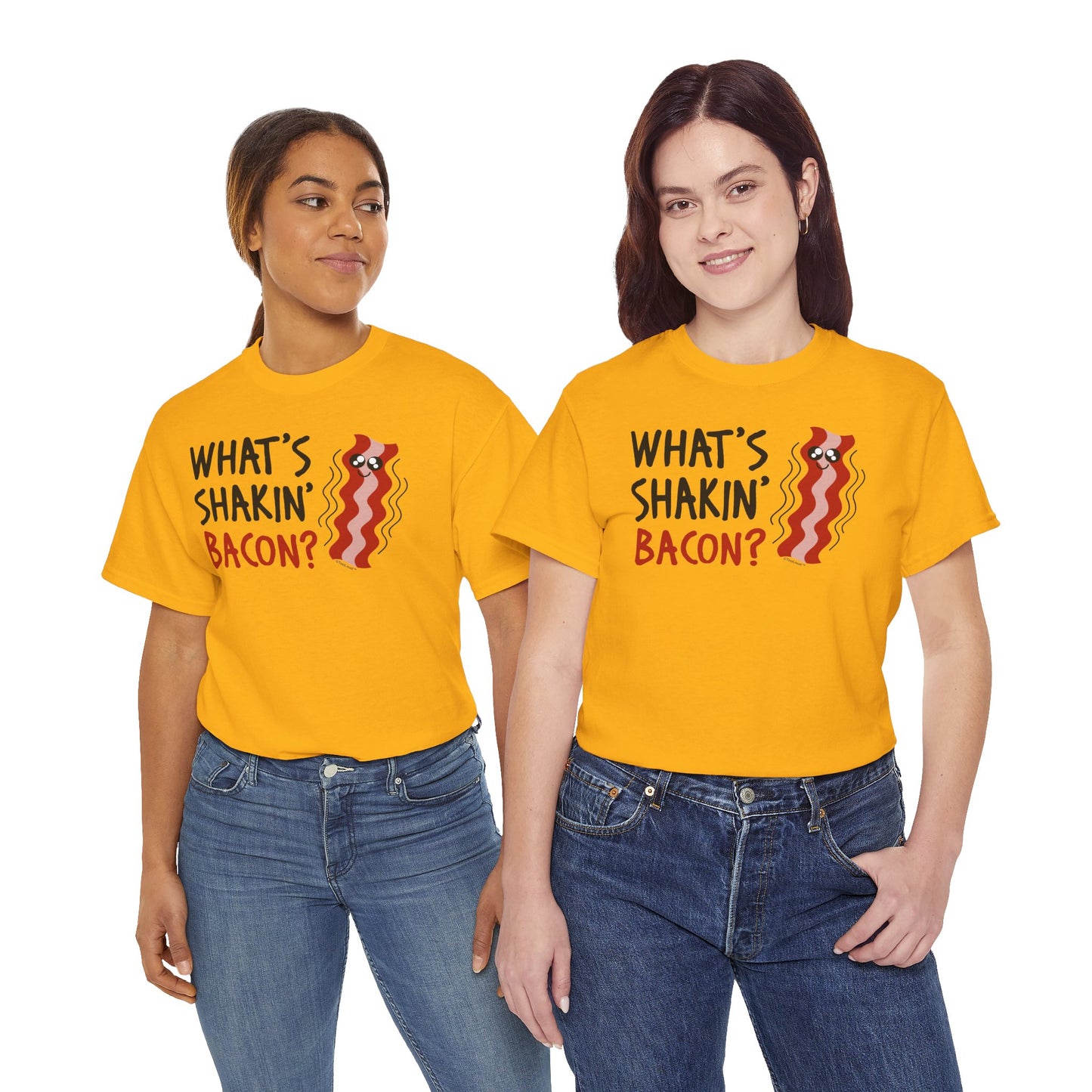 What’s Shakin’ Bacon – Premium Adult T-Shirt by TOOLOUD