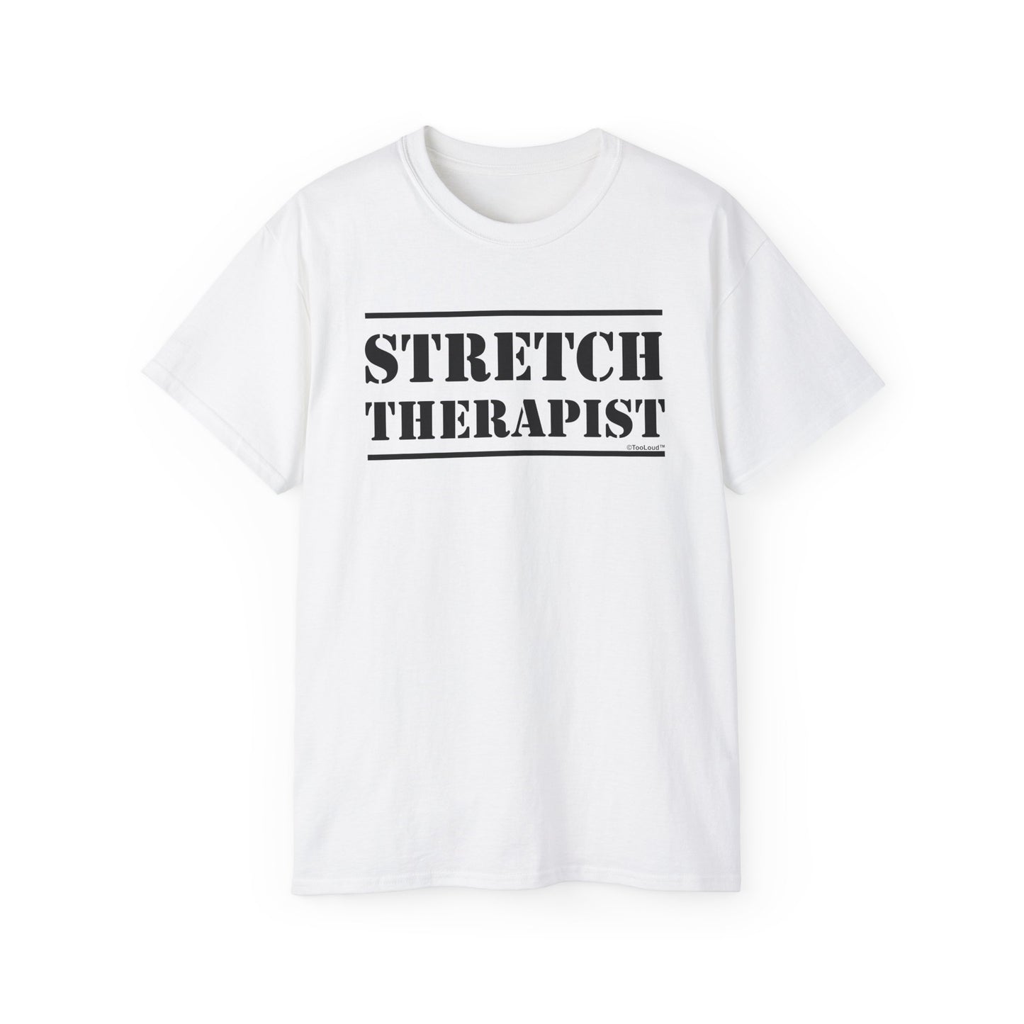 Stretch Therapist Text Women’s T-Shirt by TOOLOUD