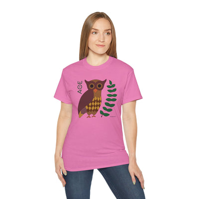 Owl of Athena Women's T-Shirt by TooLoud