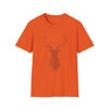 TOOLOUD Majestic Stag Distressed - Premium Adult T-Shirt for the Modern Individual