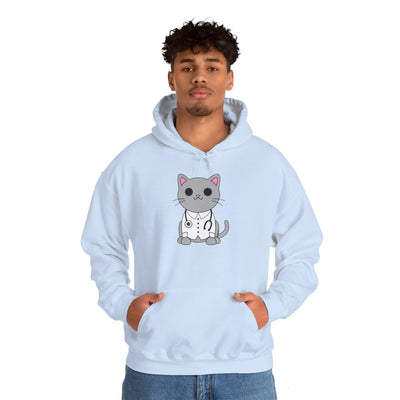 Dr. Cat MD - Cute Cat Design Unisex Hoodie Sweatshirt By TOOLOUD