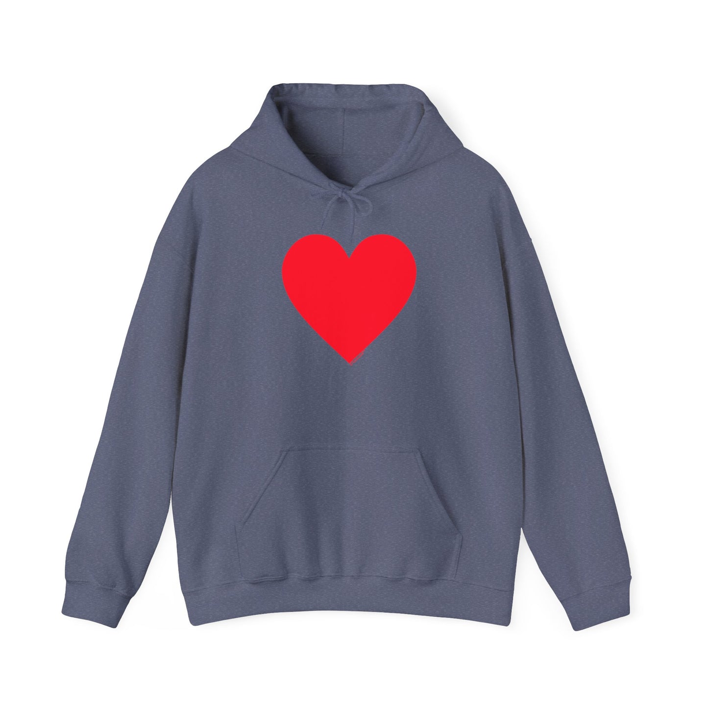 TOOLOUD Big Red Heart Valentine's Day Dark Unisex Hoodie Sweatshirt