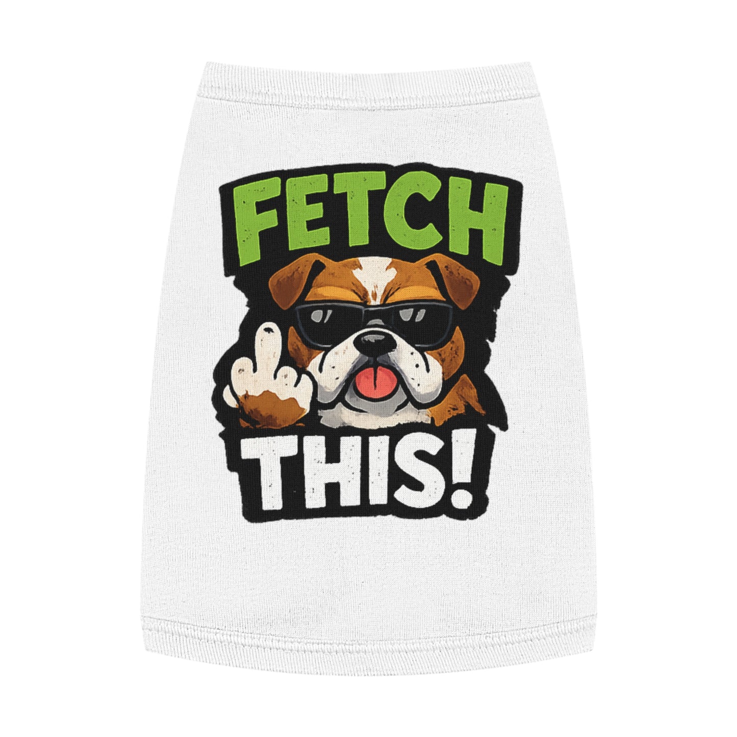 Fetch This! Middle Finger Dog Shirt by TOOLOUD