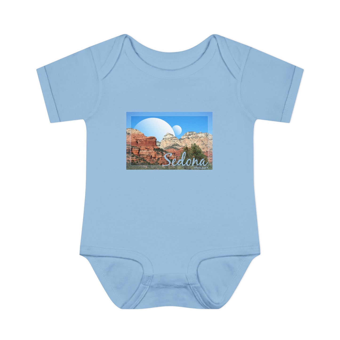 Abstract Sedona Baby Romper Bodysuit by TOOLOUD