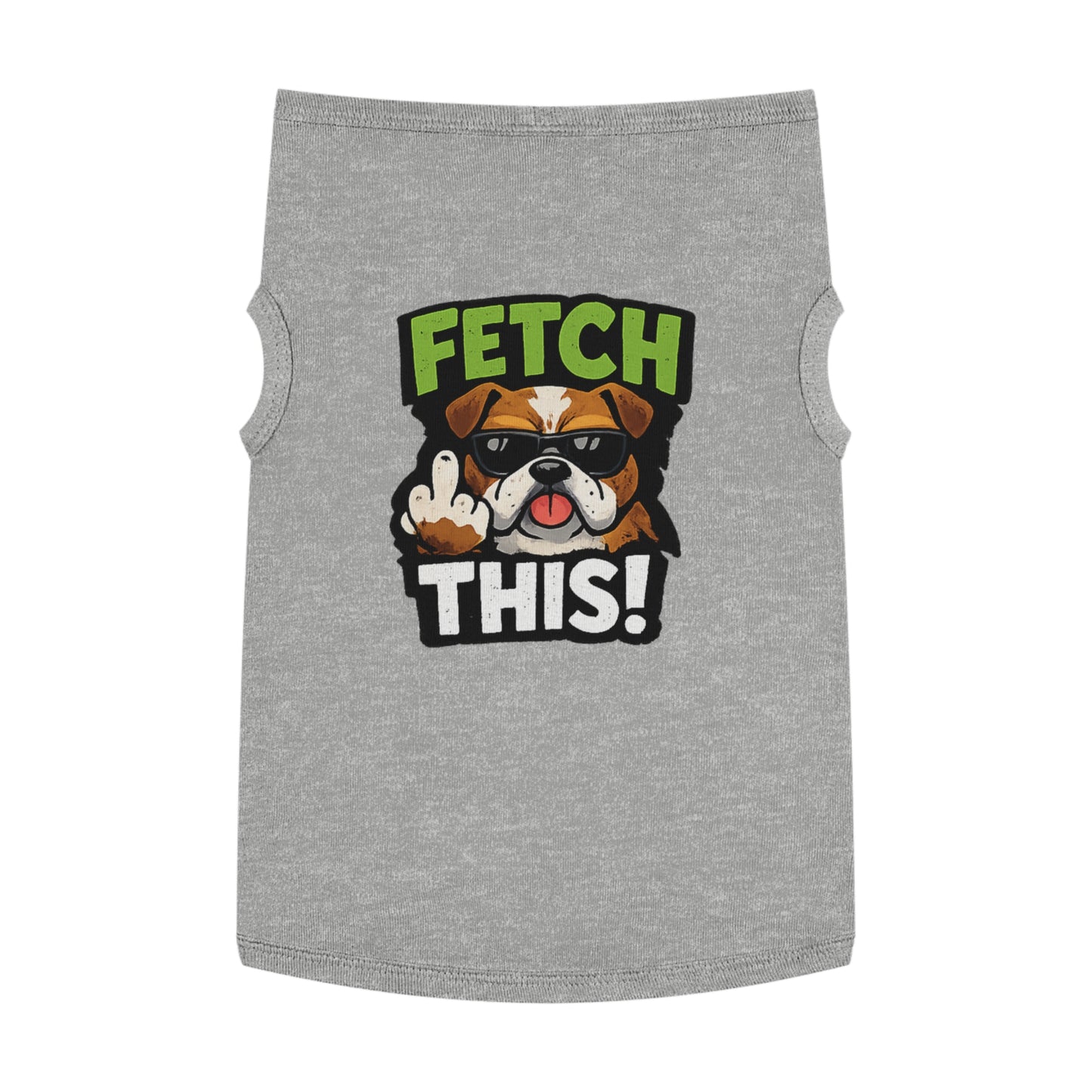 Fetch This! Middle Finger Dog Shirt by TOOLOUD