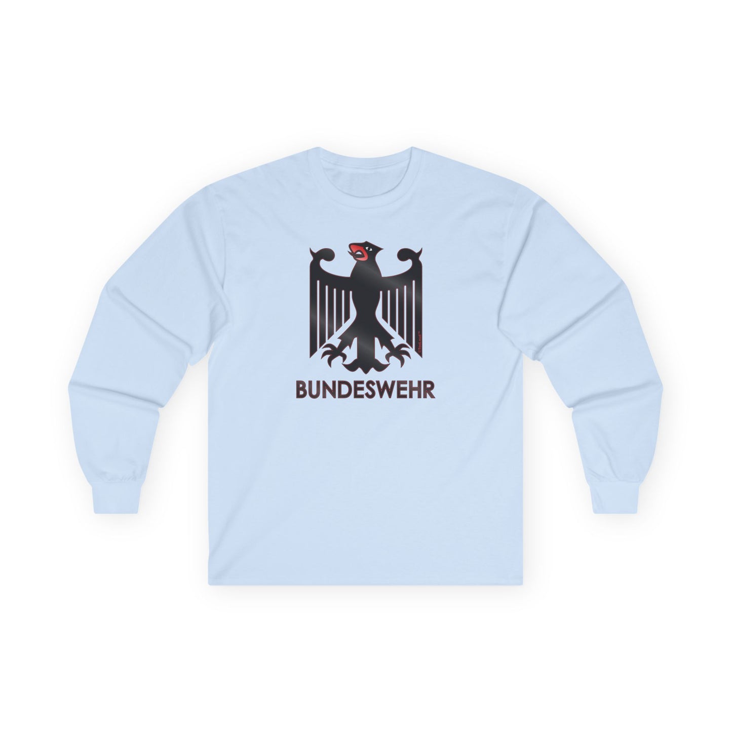 Bundeswehr Logo with Text Adult Long Sleeve Adult Shirt by TOOLOUD