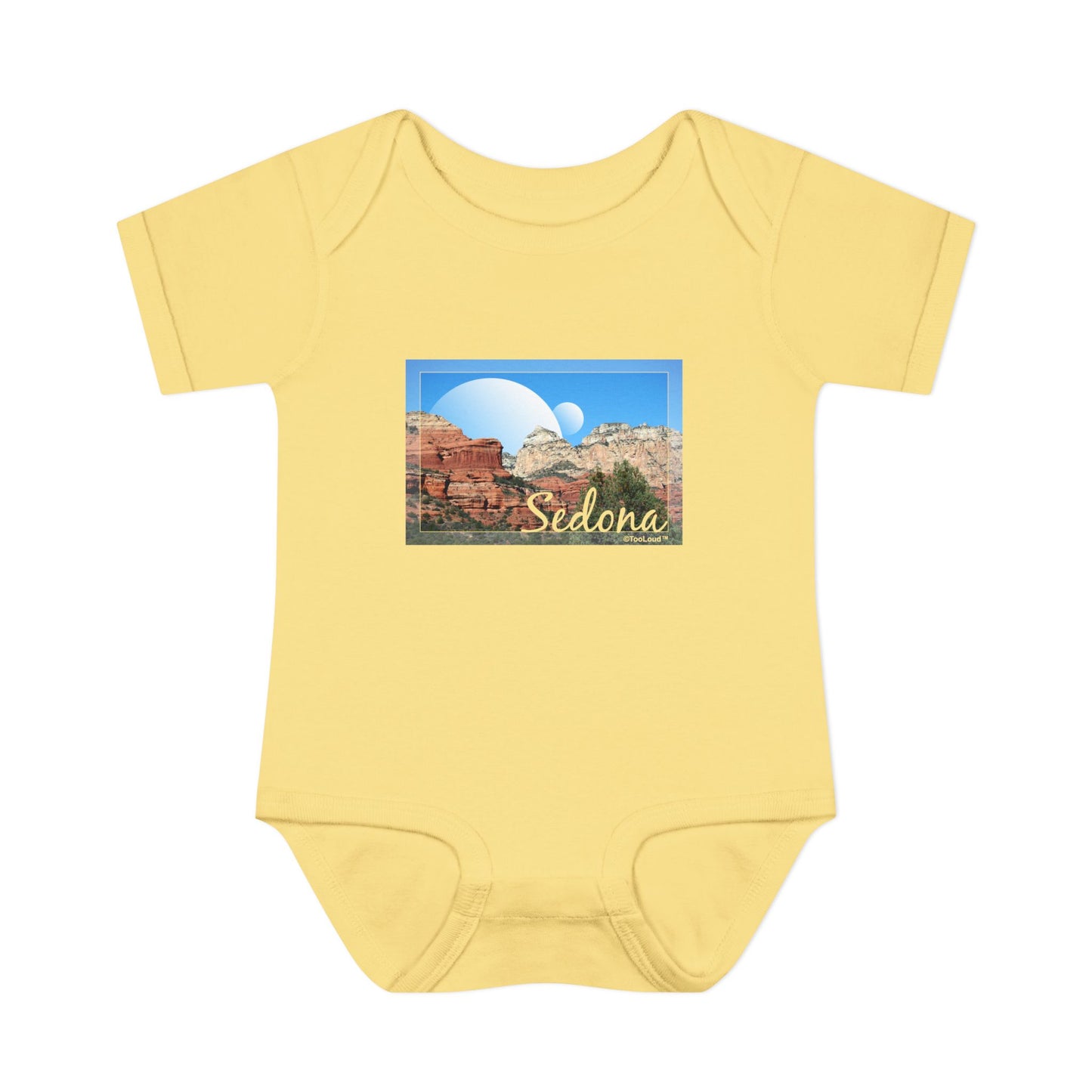 Abstract Sedona Baby Romper Bodysuit by TOOLOUD
