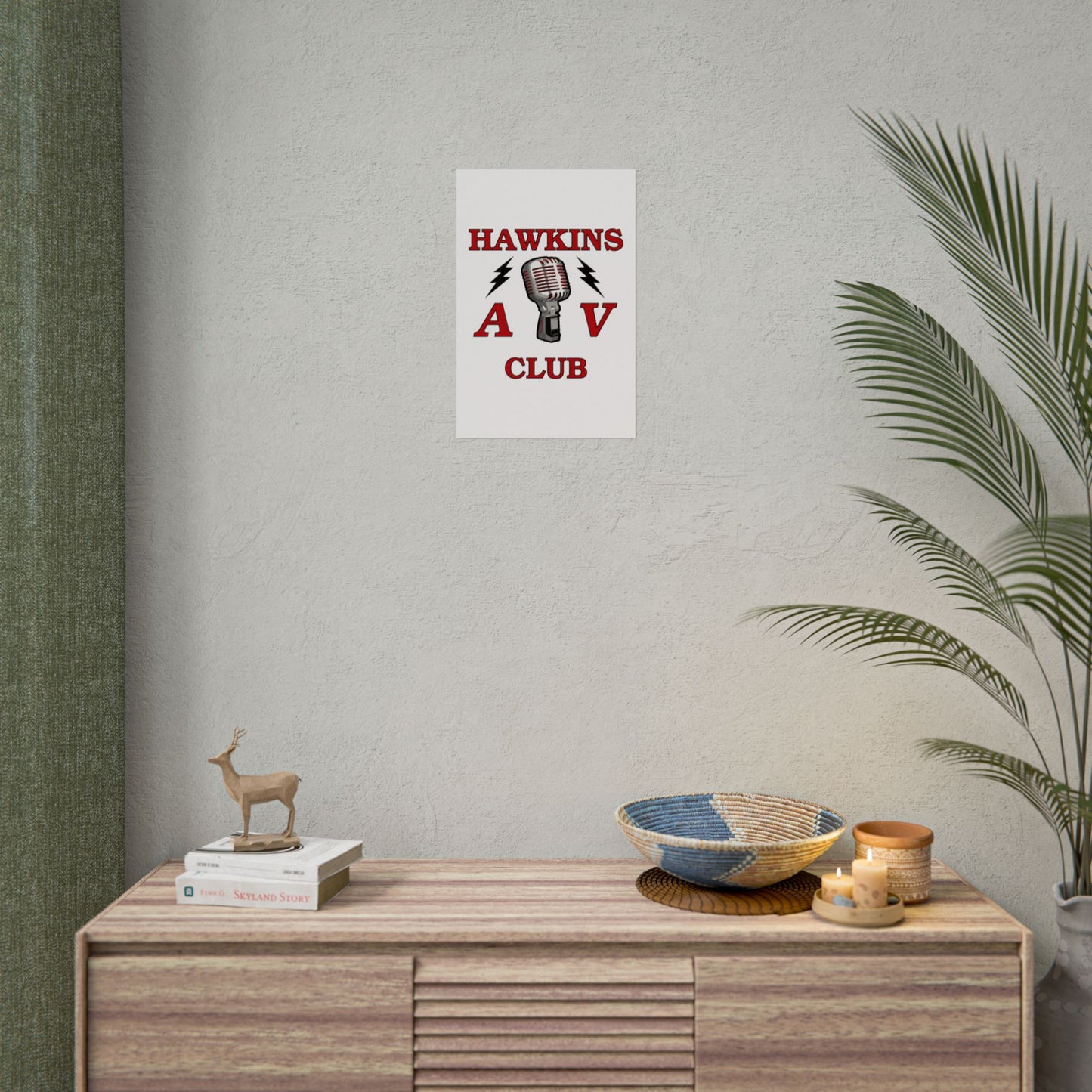 Hawkins AV Club Gloss Poster Print (Portrait) by TOOLOUD™