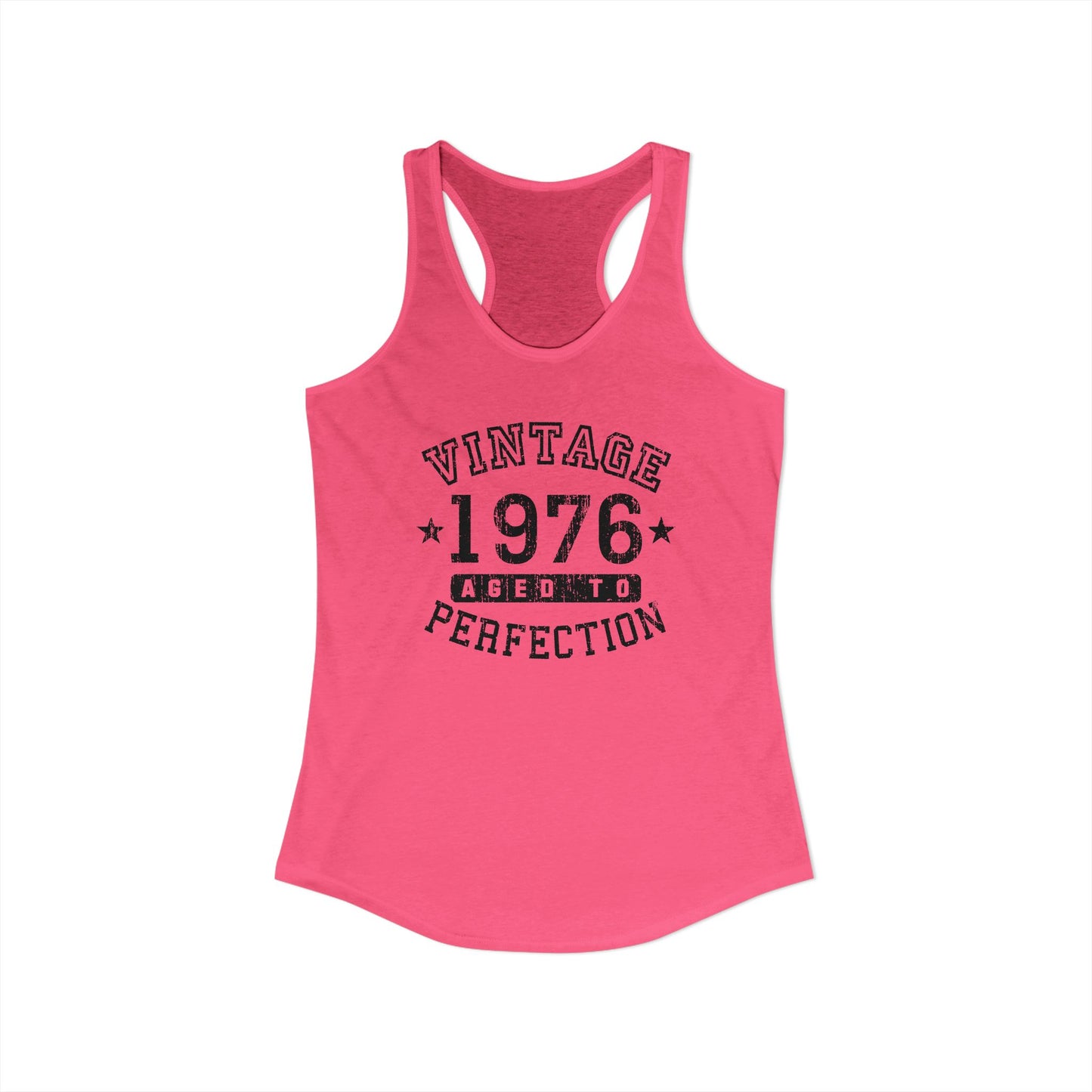1976 – Vintage Birth Year Women’s Racerback Tank Top by TOOLOUD