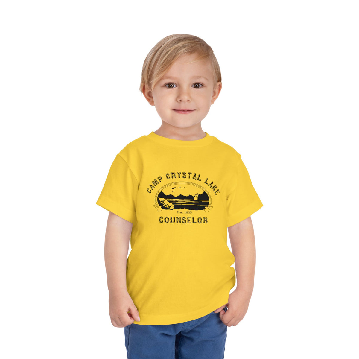 Camp Crystal Lake Counselor – Friday 13 Toddler T-Shirt by TOOLOUD
